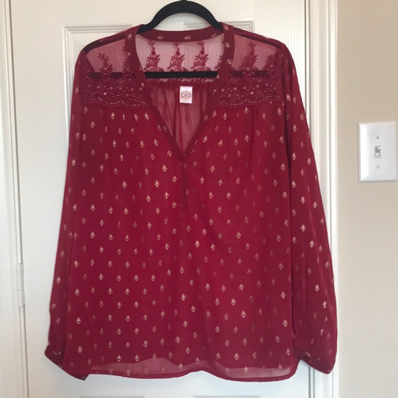 Bila Tops - Bila Sheer Blouse